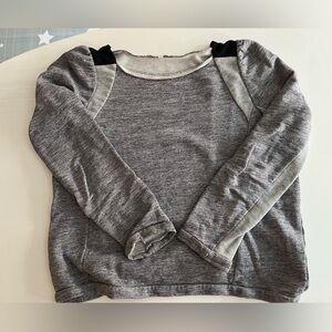 Maje Gray Crewneck Sweater